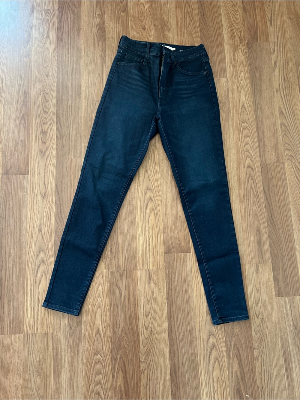Levi's Mile-High Super Skinny Jeans - Dark Wash